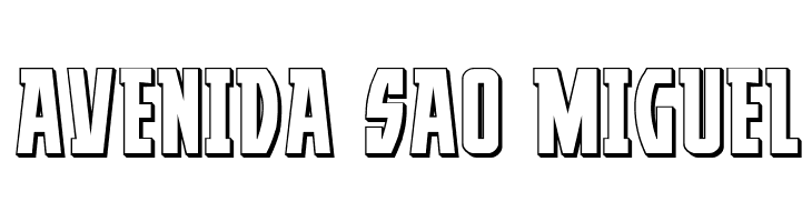 Prowler 3D Regular  Free Fonts Download