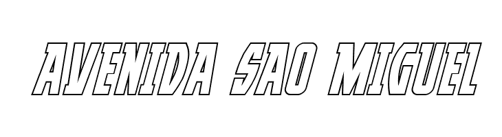 Prowler Outline Italic  Free Fonts Download