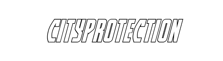 Prowler Outline Italic  Free Fonts Download