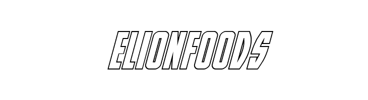 Prowler Outline Italic  Free Fonts Download