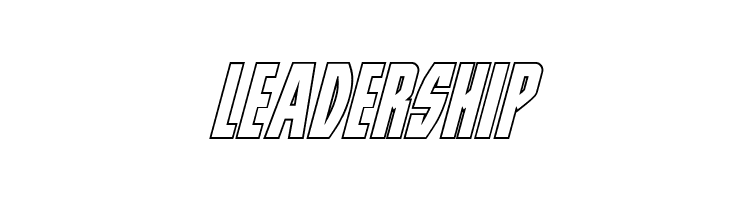 Prowler Outline Italic  Free Fonts Download