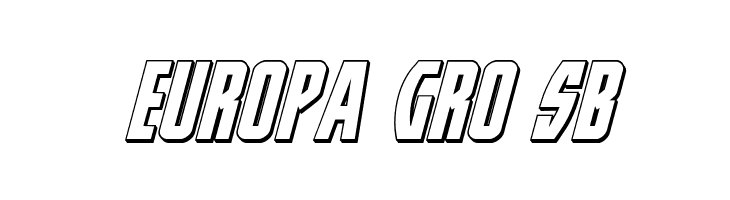 Prowler 3D Italic  Free Fonts Download