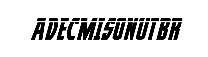 Prowler Laser Italic  Free Fonts Download