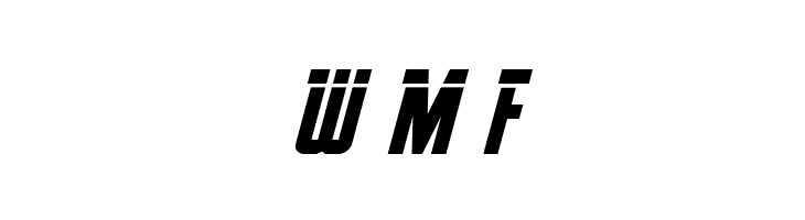 Prowler Laser Italic  Free Fonts Download