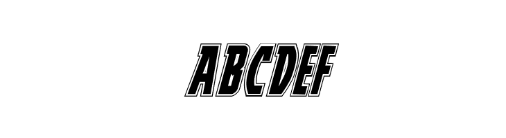 Prowler Academy Italic  Free Fonts Download