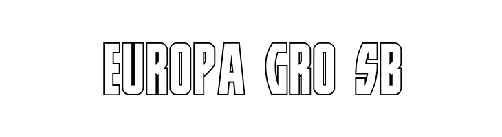 Prowler Outline Regular  Free Fonts Download