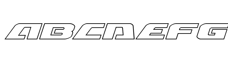 Iapetus Outline Italic  Free Fonts Download