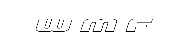 Iapetus Outline Italic  Free Fonts Download