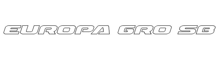 Iapetus Outline Italic  Free Fonts Download