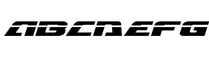 Iapetus Laser Italic  Free Fonts Download