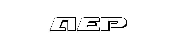 Iapetus 3D Regular  Free Fonts Download