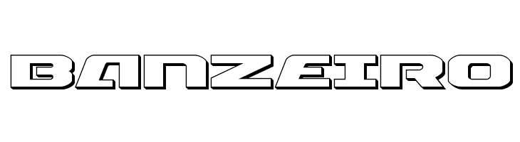 Iapetus 3D Regular  Free Fonts Download