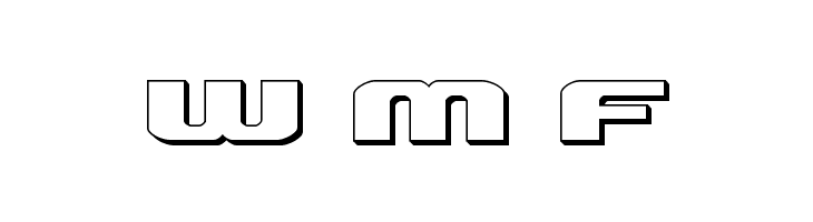 Iapetus 3D Regular  Free Fonts Download