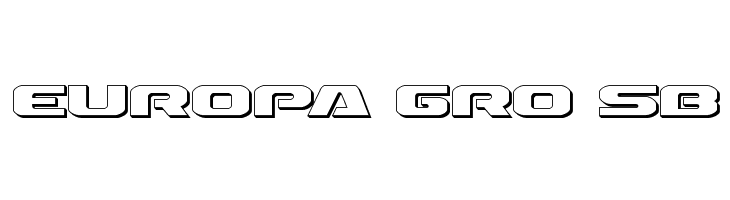 Iapetus 3D Regular  Free Fonts Download