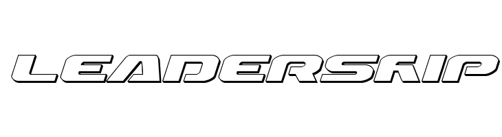 Iapetus 3D Italic  Free Fonts Download