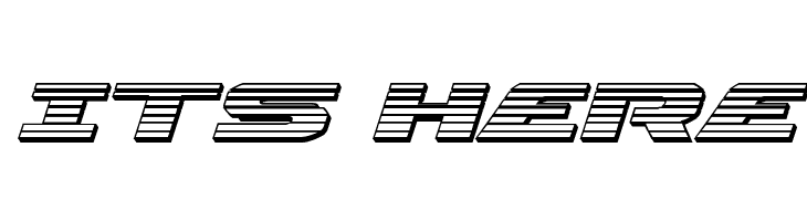 Iapetus Chrome Italic  Free Fonts Download