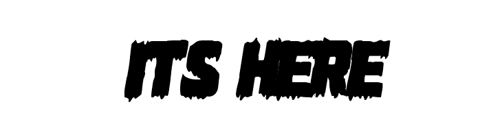 Marsh Thing Overlap Italic  Free Fonts Download