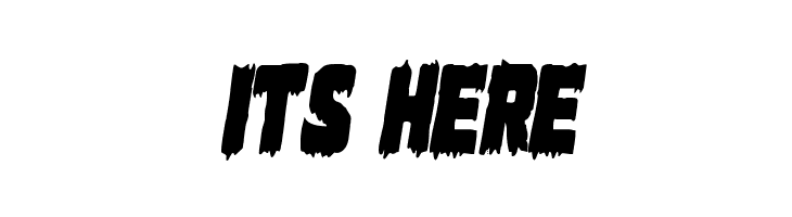 Marsh Thing Condensed Italic  Free Fonts Download