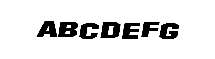 Hollywood Hills Expanded Italic  Free Fonts Download