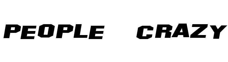 Hollywood Hills Expanded Italic  Free Fonts Download