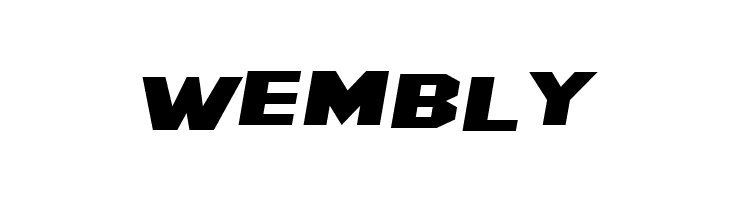 Hollywood Hills Expanded Italic  Free Fonts Download