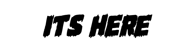 Marsh Thing Rotalic  Free Fonts Download