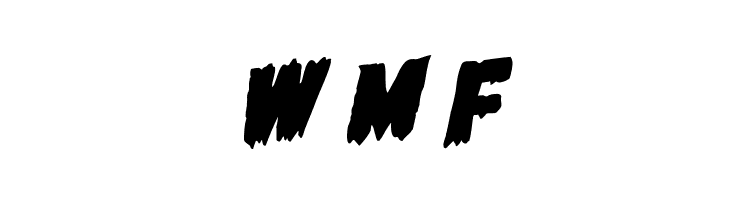Marsh Thing Rotalic  Free Fonts Download