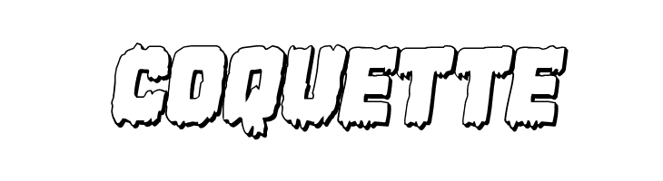 Marsh Thing 3D Italic  Free Fonts Download