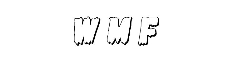 Marsh Thing 3D Italic  Free Fonts Download