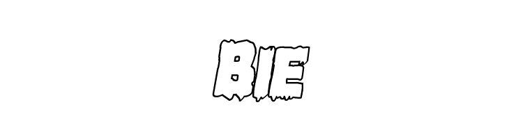 Marsh Thing Outline Italic  Free Fonts Download