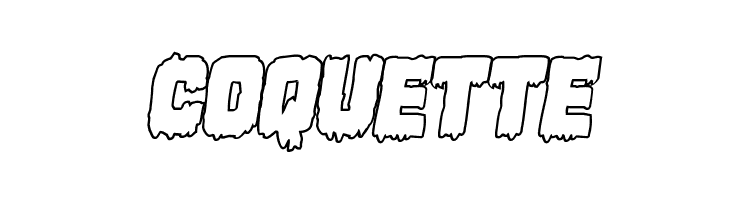 Marsh Thing Outline Italic  Free Fonts Download