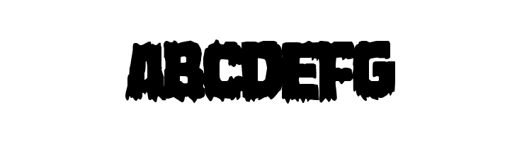 Marsh Thing Overlap  Free Fonts Download