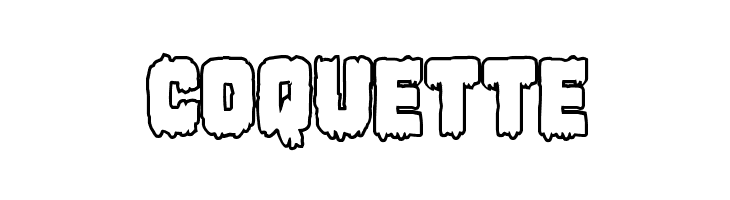 Marsh Thing Bold Outline  Free Fonts Download