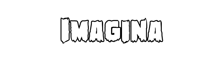 Marsh Thing Bold Outline  Free Fonts Download