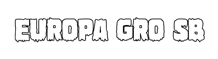 Marsh Thing Outline  Free Fonts Download