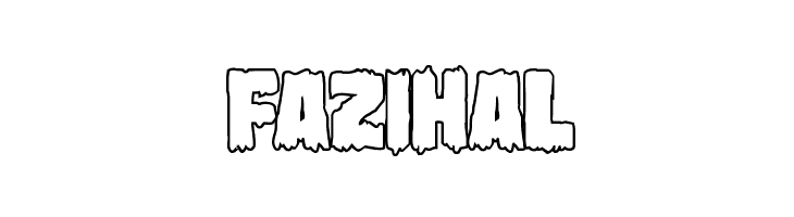 Marsh Thing Outline  Free Fonts Download