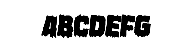 Marsh Thing Rotated 2  Free Fonts Download