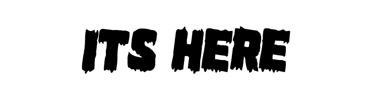 Marsh Thing Rotated 2  Free Fonts Download