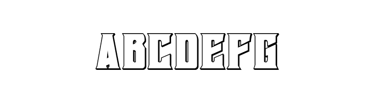 Daemonicus 3D Regular  Free Fonts Download