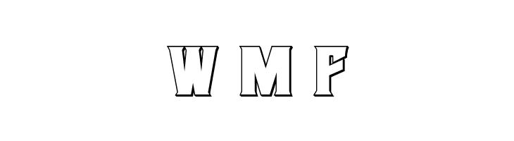 Daemonicus 3D Regular  Free Fonts Download