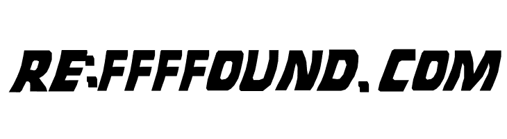 Back To The Future  Free Fonts Download