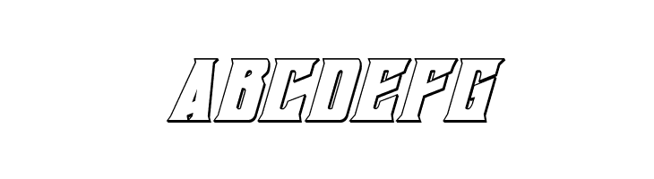 Daemonicus 3D Italic  Free Fonts Download