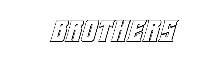 Daemonicus 3D Italic  Free Fonts Download