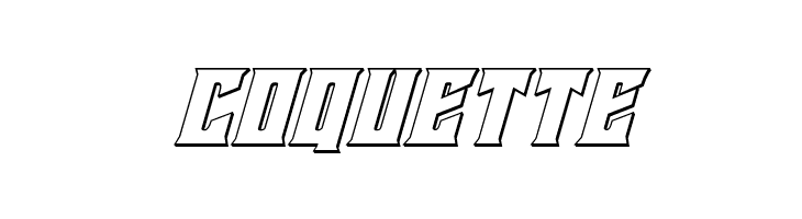 Daemonicus 3D Italic  Free Fonts Download