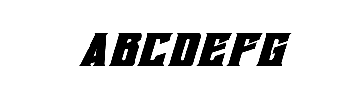 Daemonicus Expanded Italic  Free Fonts Download