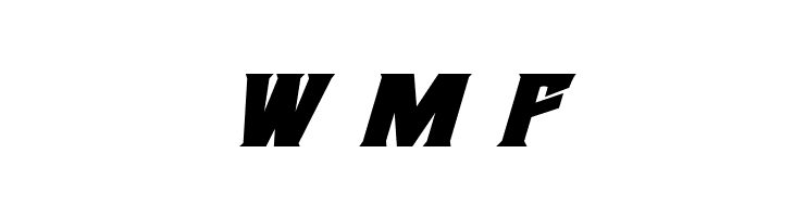Daemonicus Expanded Italic  Free Fonts Download