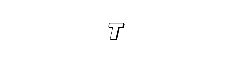 Speedwagon 3D Italic  Free Fonts Download