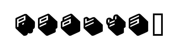 nippon blocks  Free Fonts Download