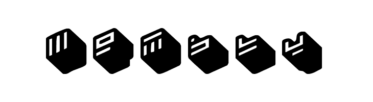 nippon blocks  Free Fonts Download