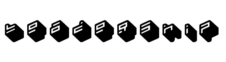 nippon blocks  Free Fonts Download